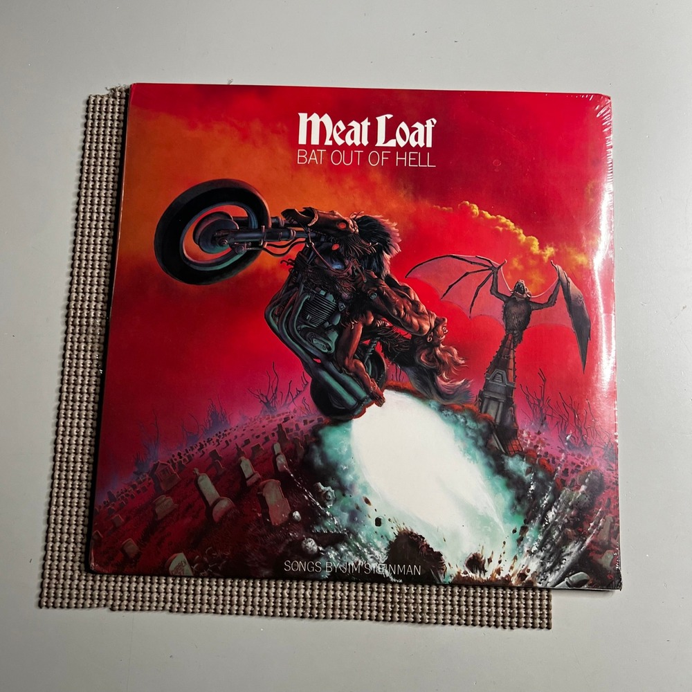 Meat Loaf Bat Out of Hell Vinyl Record LP Sealed 1977 Epic PE 34974 Jim Steinman